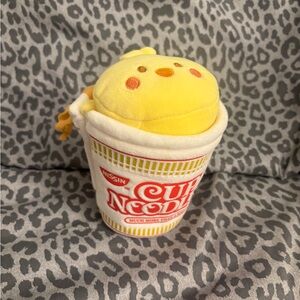 Cup Noodles Yellow Chick Plush Toy